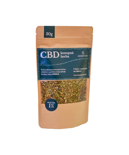 1% CBD konopná herba FINOLA 30g 1% CBD konopná herba FINOLA 30g